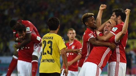 Der FC Bayern setzte sich im Supercup gegen den BVB durch