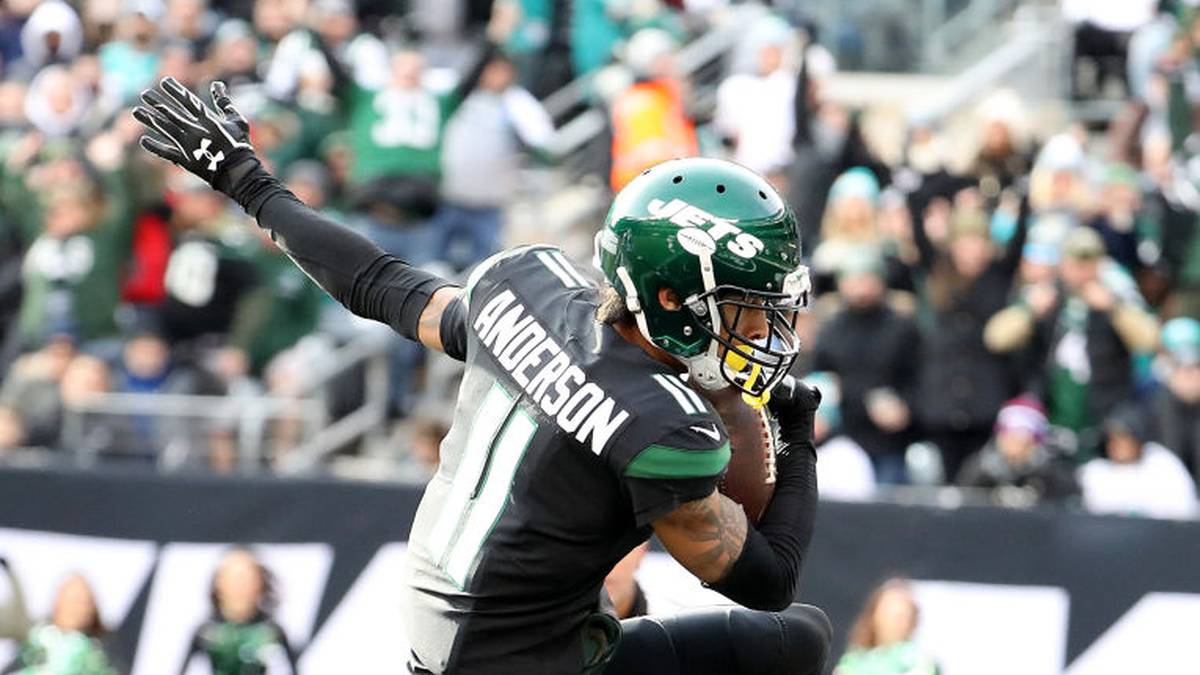 RANG 18 - ROBBY ANDERSON (Wide Receiver, New York Jets): Eine Luftveränderung würde auch Anderson gut tun. Meistens war er der einzige Lichtblick in der Jets-Offensive. Mit 14,8 Yards pro erhaltenem Zuspiel verpasste er die Top 10 auf seiner Position denkbar knapp. Anderson ist einer der wenigen Game-Changer auf dem Markt