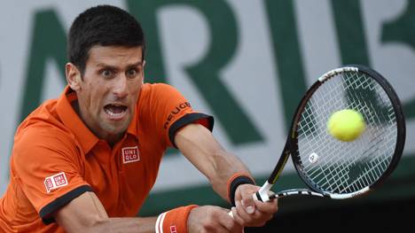 Novak Djokovic liegt gegen Andy Murray in Führung