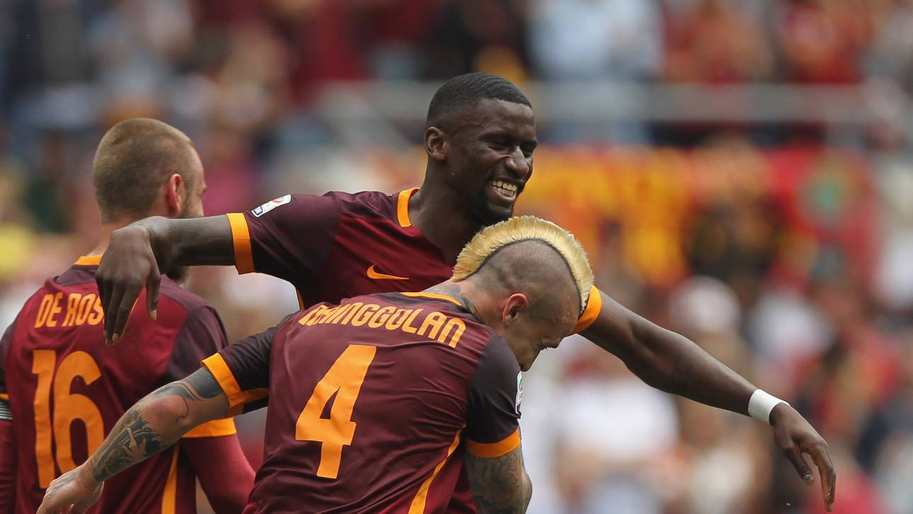 Rüdiger trifft bei Totti-Jubiläum