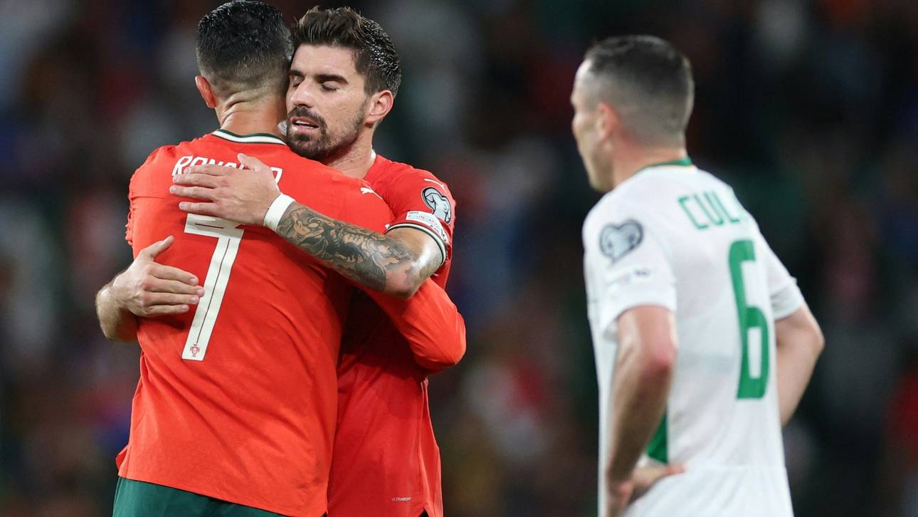 Trotz Ronaldo-Fehlschuss: Portugal mit Last-Minute-Sieg