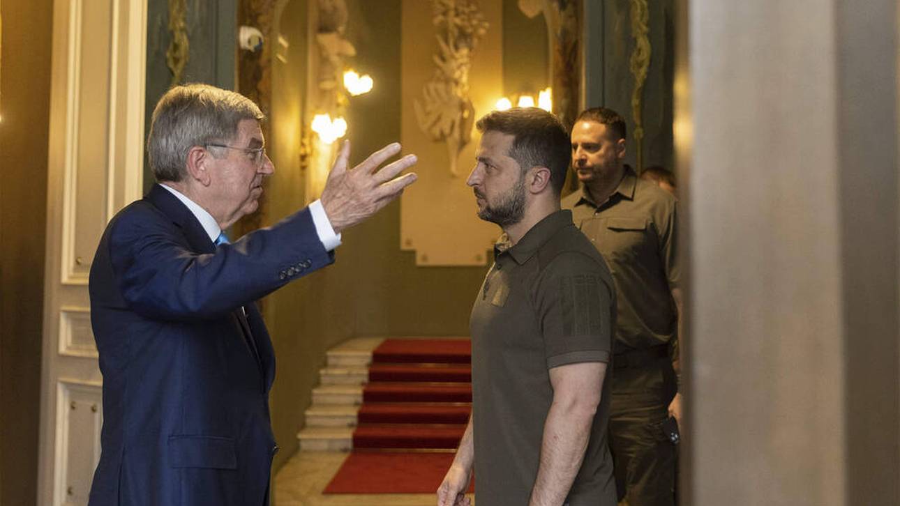 Ukraine-Präsident enttäuscht von Bach