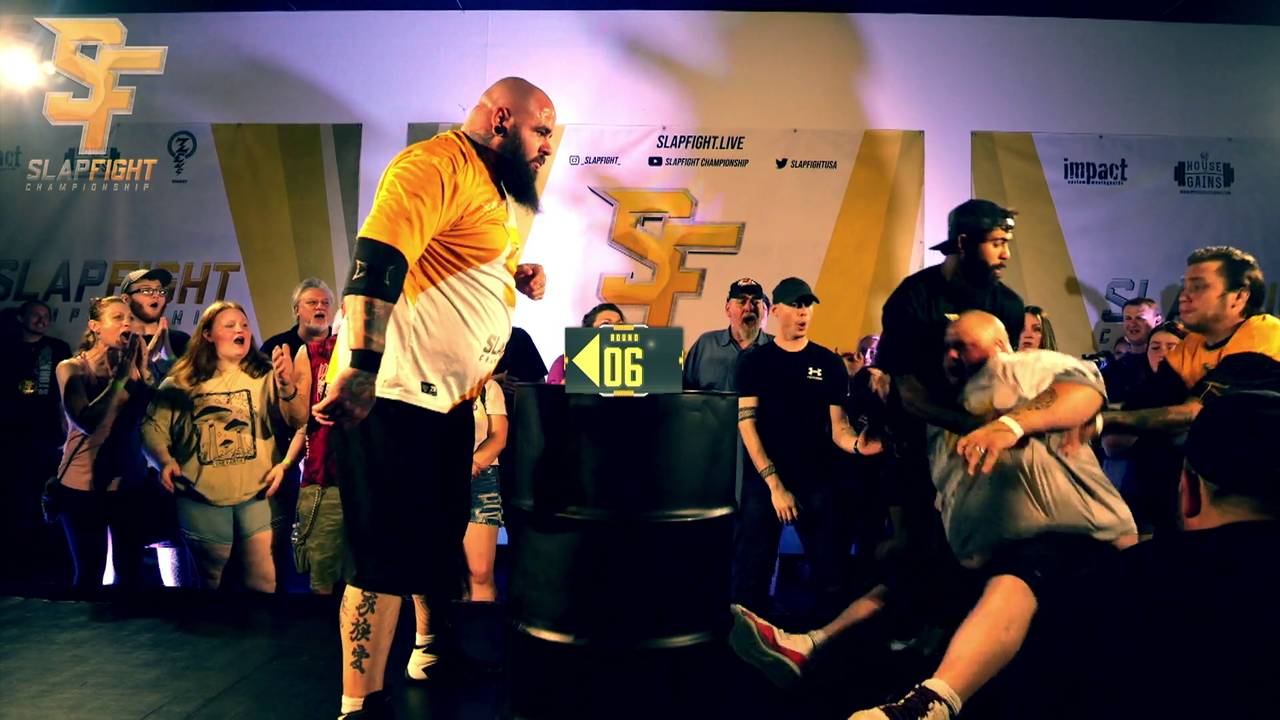 Kampf der Titanen: SlapFight auf SPORT1
