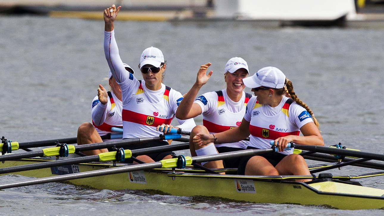 Frauen-Doppelvierer holt Gold bei EM