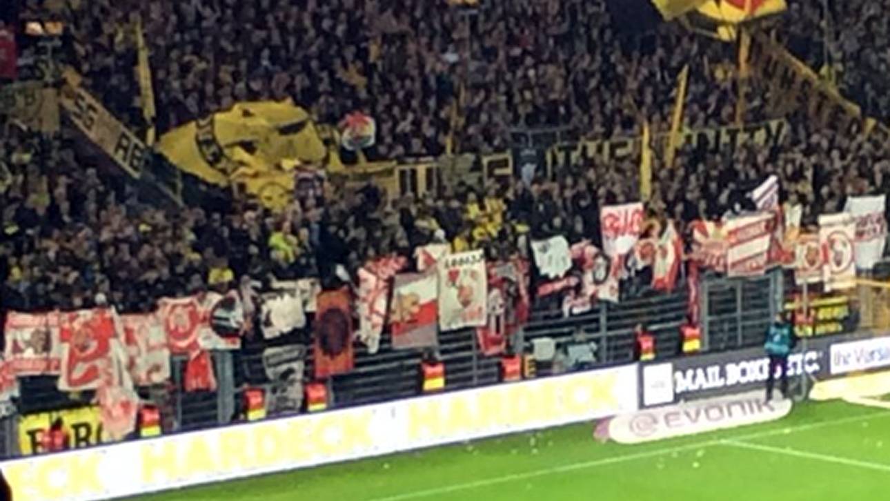 BVB-Fans klauen Fahnen der VfB-Ultras