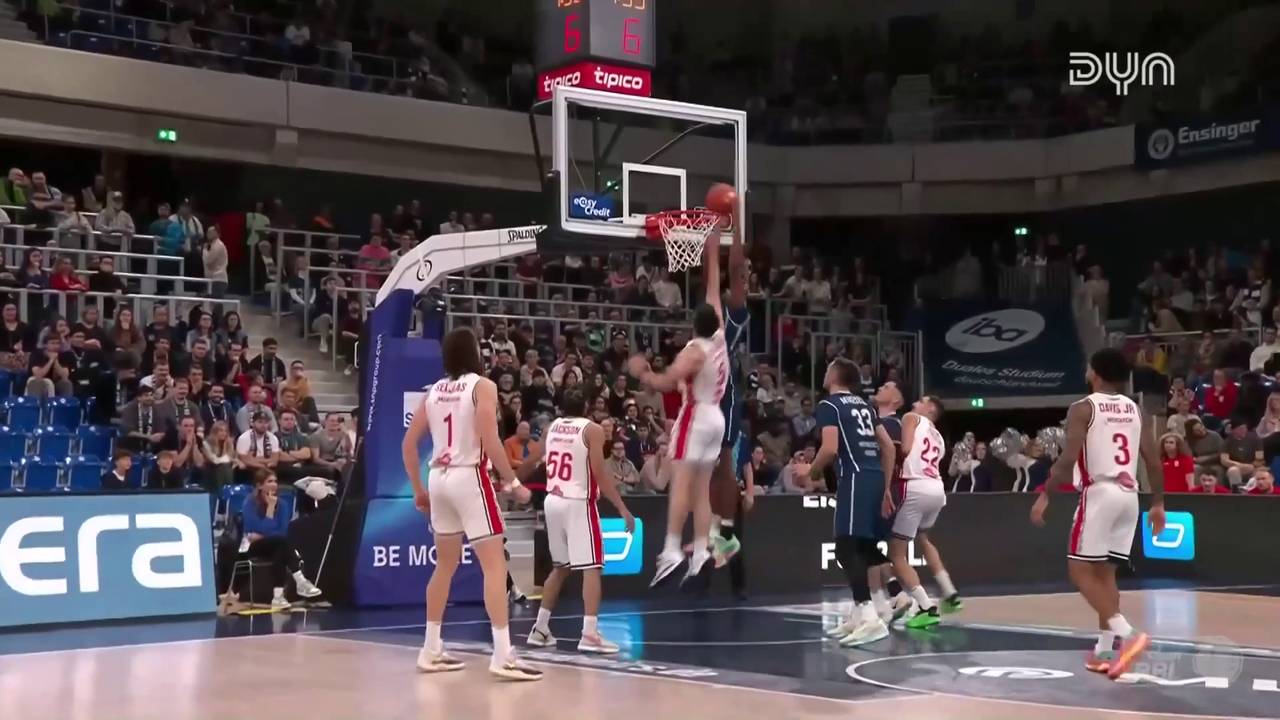 MLP Academics Heidelberg - FIT/One Würzburg Baskets I BBL-Highlights im Video