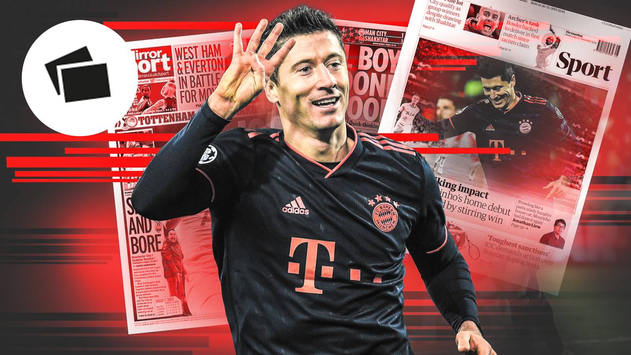 Presse feiert magischen Lewandowski