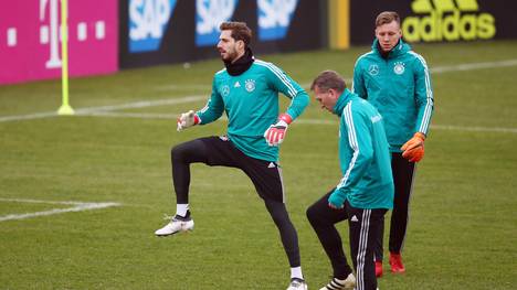 Kevin Trapp beginnt beim Test zwischen Deutschland und Brasilien im Tor des DFB-Teams