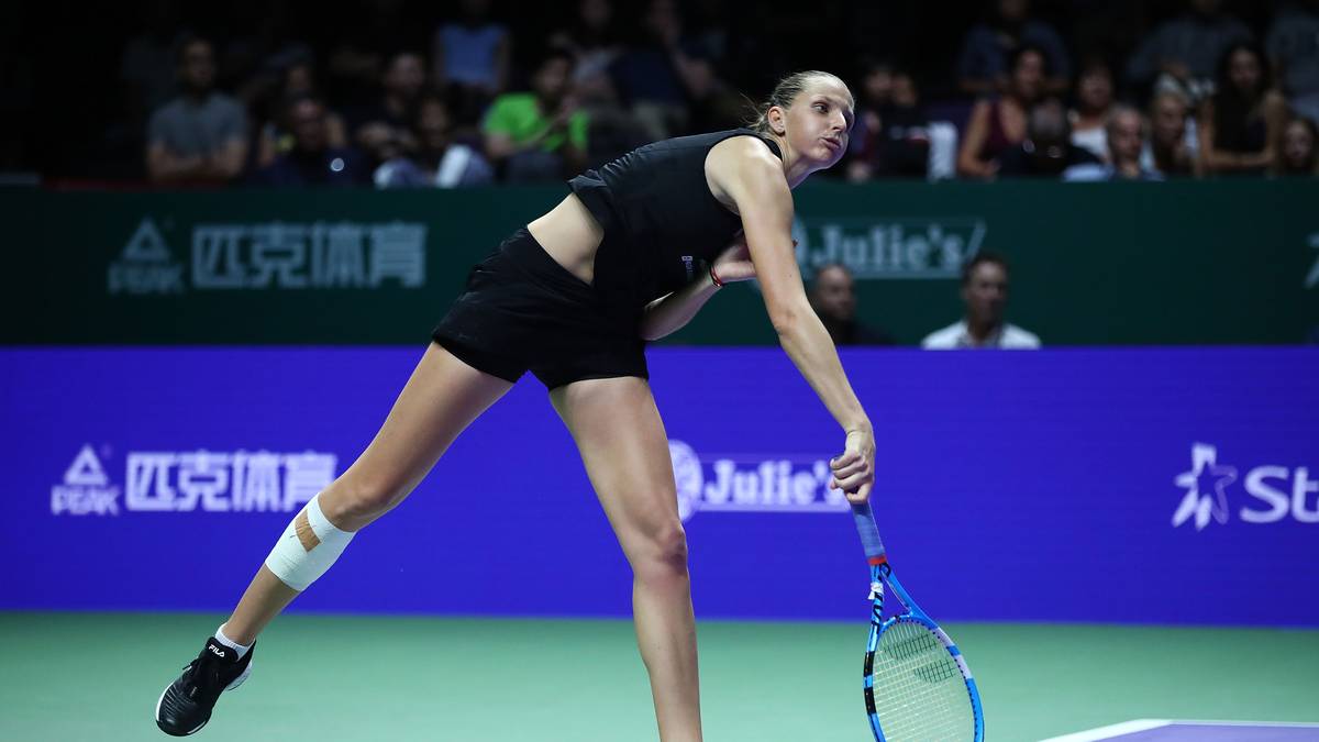 PLATZ 8 - KAROLINA PLISKOVA (WTA-Ranking 8): Im Vergleich zu Kvitova konnte die nächste Tschechin in diesem Jahr zwar nur in zwei Turnieren triumphieren, auch in der Weltrangliste ist Pliskova knapp hinter Kvitova