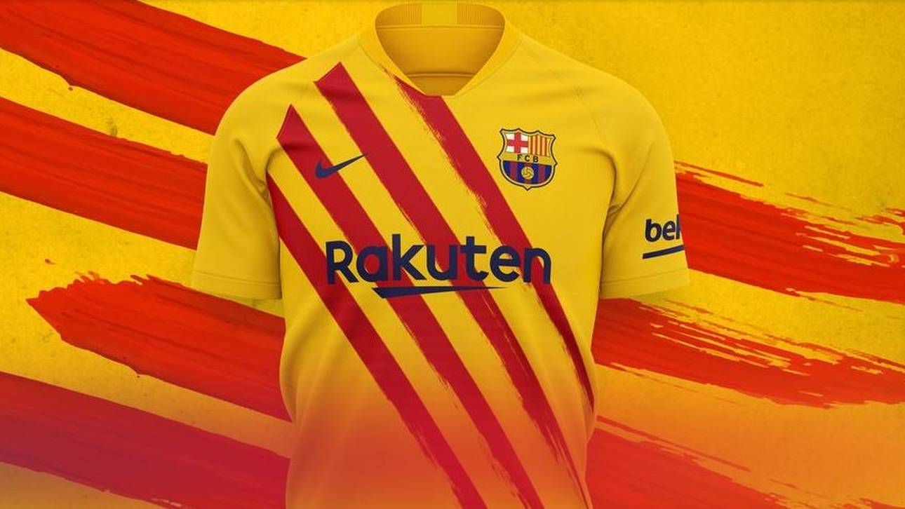 Neue Trikots: Barca grüßt die Heimat