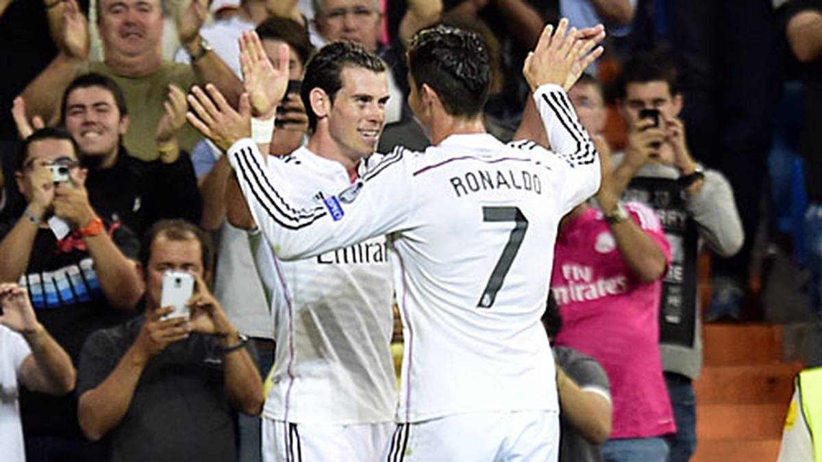 Gareth Bale legt in Minute 30 nach
                  
                  
                  