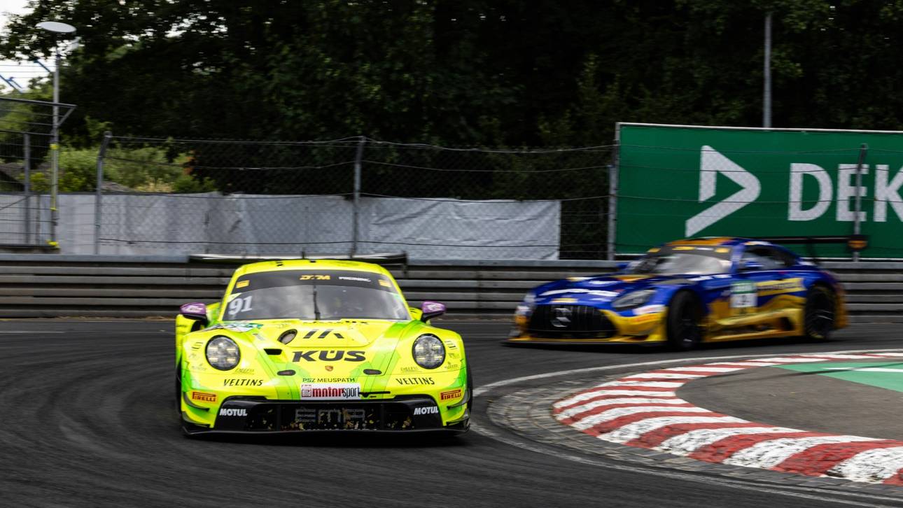 DTM: Preining siegt bei Chaos-Rennen