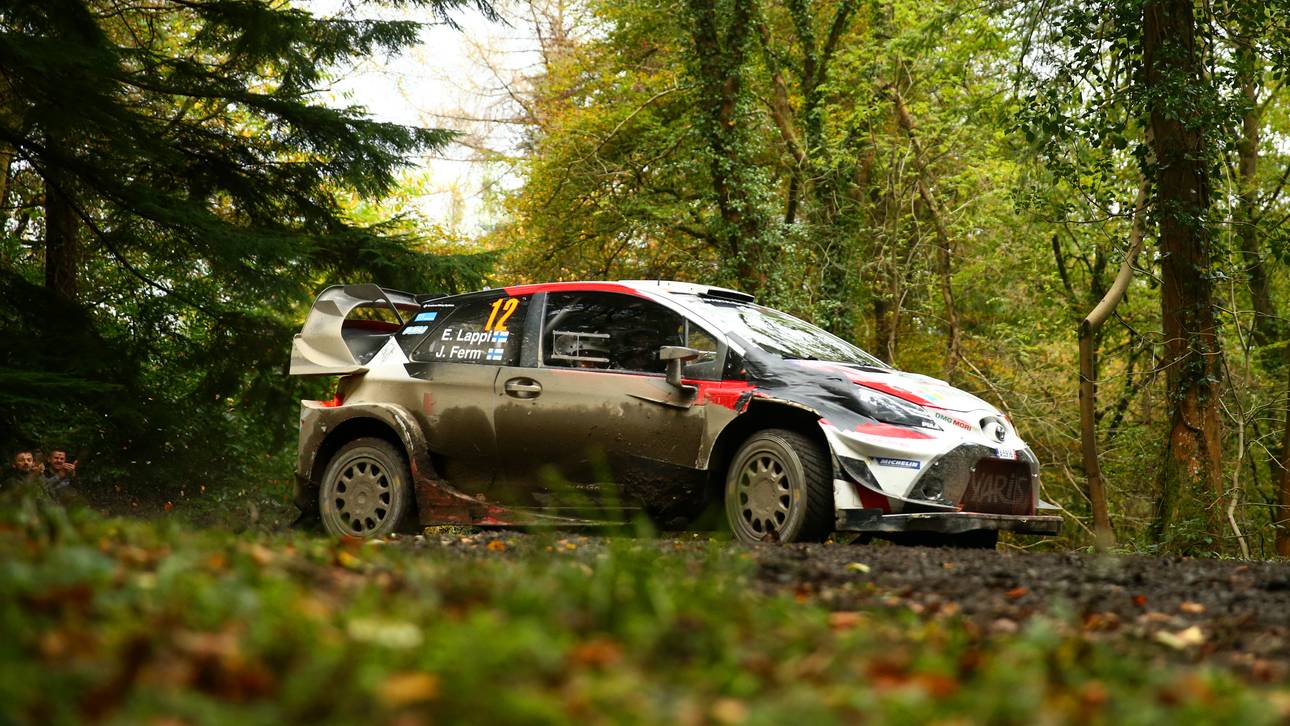 Lappi zum Auftakt in Wales vorn