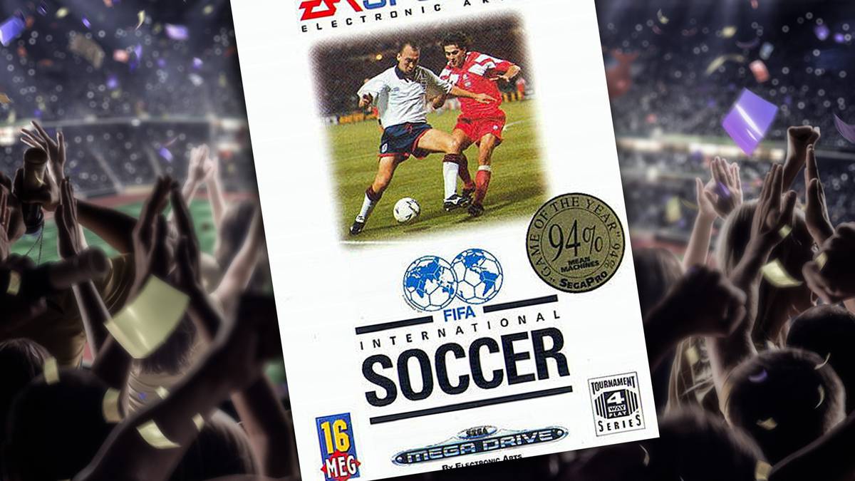 FIFA INTERNATIONAL SOCCER (94): David Platt und Piotr Swierczewski - Der Engländer Platt gilt während seiner aktiven Zeit als sehr eifriger und kompletter Mittelfeldspieler mit einer enormen Torgefährlichkeit - Swierczewski wirbelt im polnischen Mittelfeld umher
