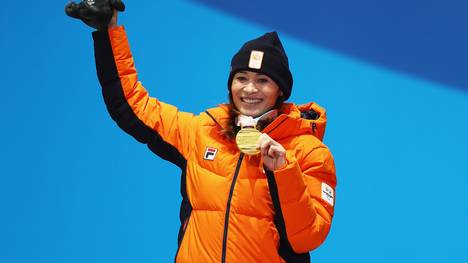 Bibian Mentel-Spee freut sich über Gold bei den Paralympics in Pyeongchang