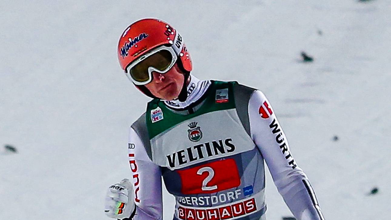Mit dem ersten Durchgang in Oberstdorf war Severin Freund nicht ganz zufrieden