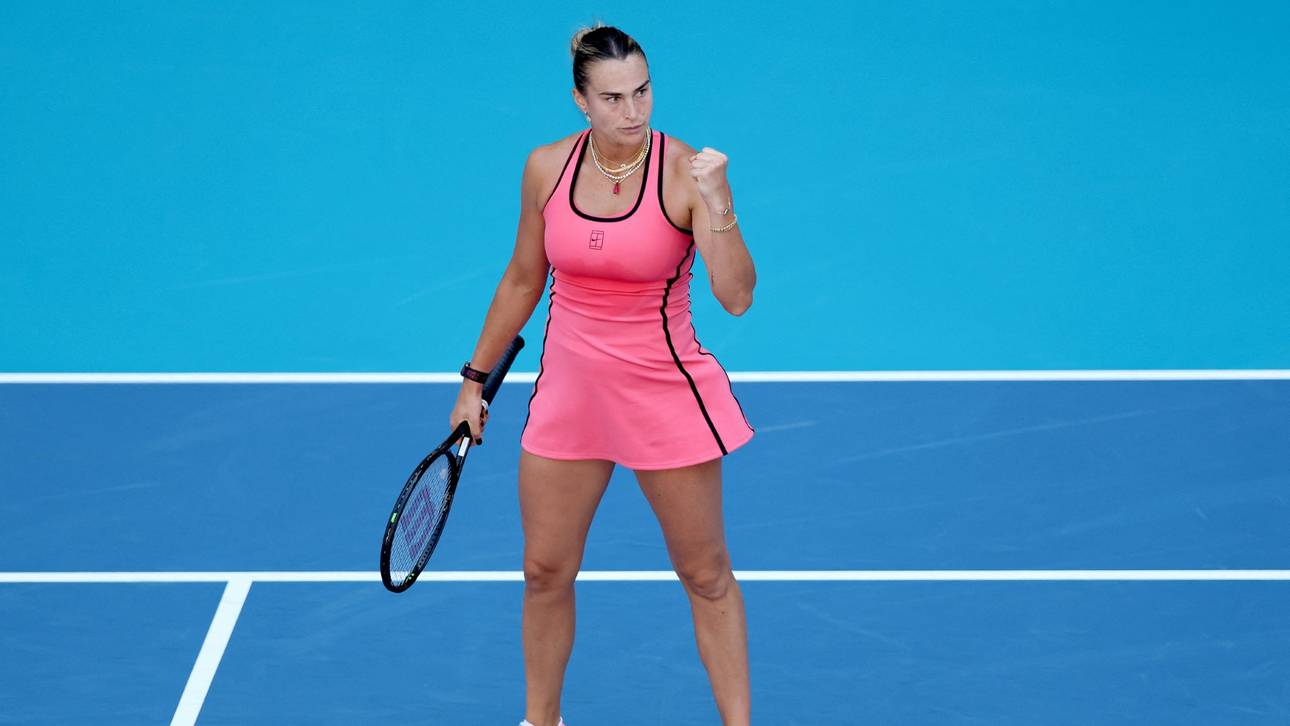 Sabalenka wandelt auf Grafs Spuren