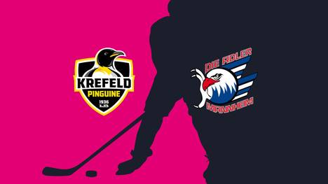 Krefeld Pinguine - Adler Mannheim: Tore und Highlights | PENNY DEL