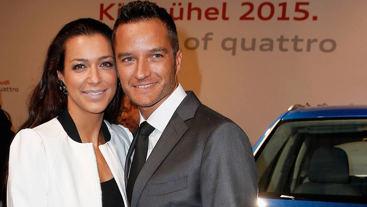 Timo Scheider mit Jessica Hinterseer im Januar bei der Audi Night in Kitzbühel