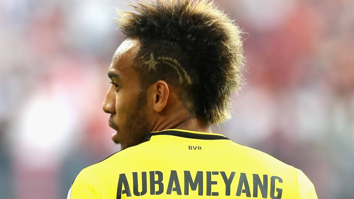 Pierre-Emerick Aubameyang hat sich mal wieder was Neues gefärbt