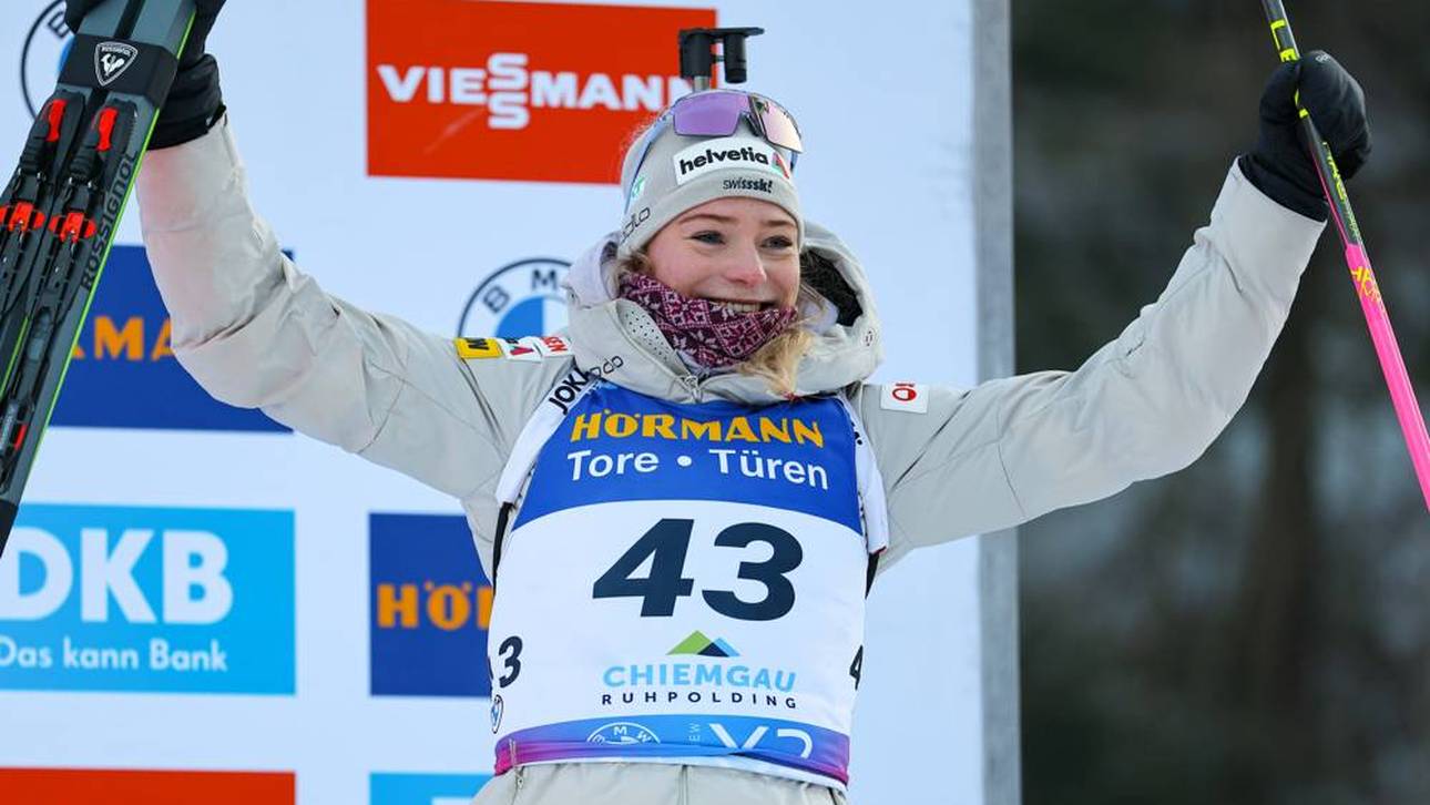  Amy Baserga freut sich über ihren dritten Platz