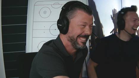 Lustiger Moment bei der Eishockey-WM während der Partie USA gegen Dänemark. Den SPORT1-Moderatoren Rick Goldmann und Basti Schwele wird ein Nachname der Dänen zum Verhängnis.