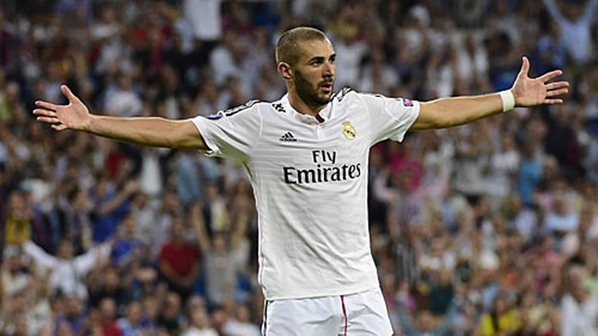 Nach dem Anschlusstreffer der Baseler markiert Karim Benzema den Schlusspunkt zum 5:1
                  
                  
                  