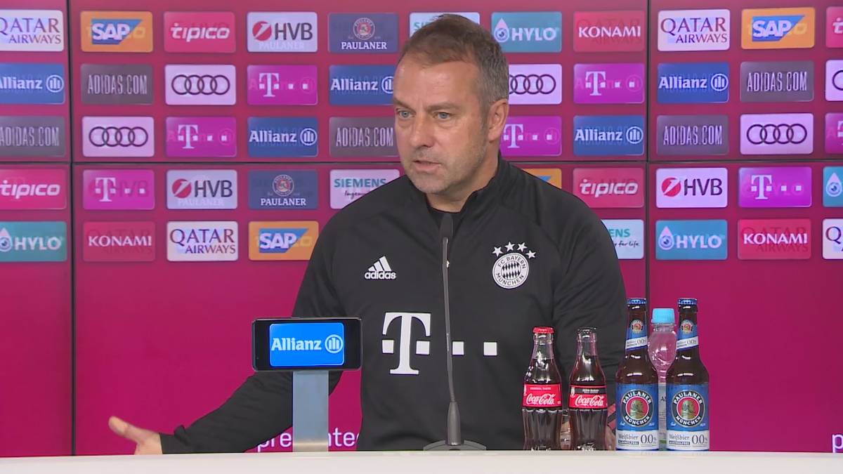 Bayern-Trainer Hansi Flick über die aktuelle Situation von Niklas Süle