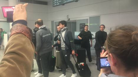 Mats Hummels und seine Teamkollegen landeten nach der Terror-Nacht von Paris sicher in Frankfurt