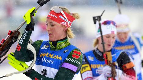 Biathlon-Verfolgung in Oslo: Denise Herrmann Zweite bei Kuzmina-Sieg