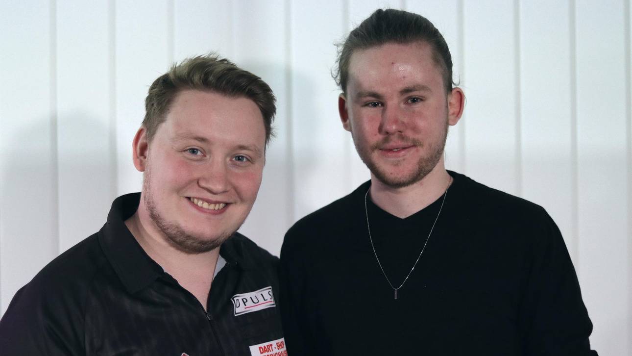 SPORT1-Redakteur Benjamin Zügner traf Martin Schindler beim German Darts Grand Prix in München