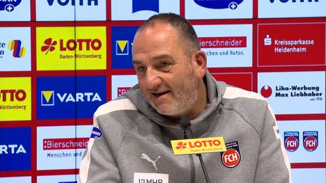 Nach der 0:3-Niederlage gegen Leipzig rutscht Heidenheim wieder auf den letzten Tabellenplatz ab. Trainer Frank Schmidt appelliert an die Einstellung seiner Spieler.