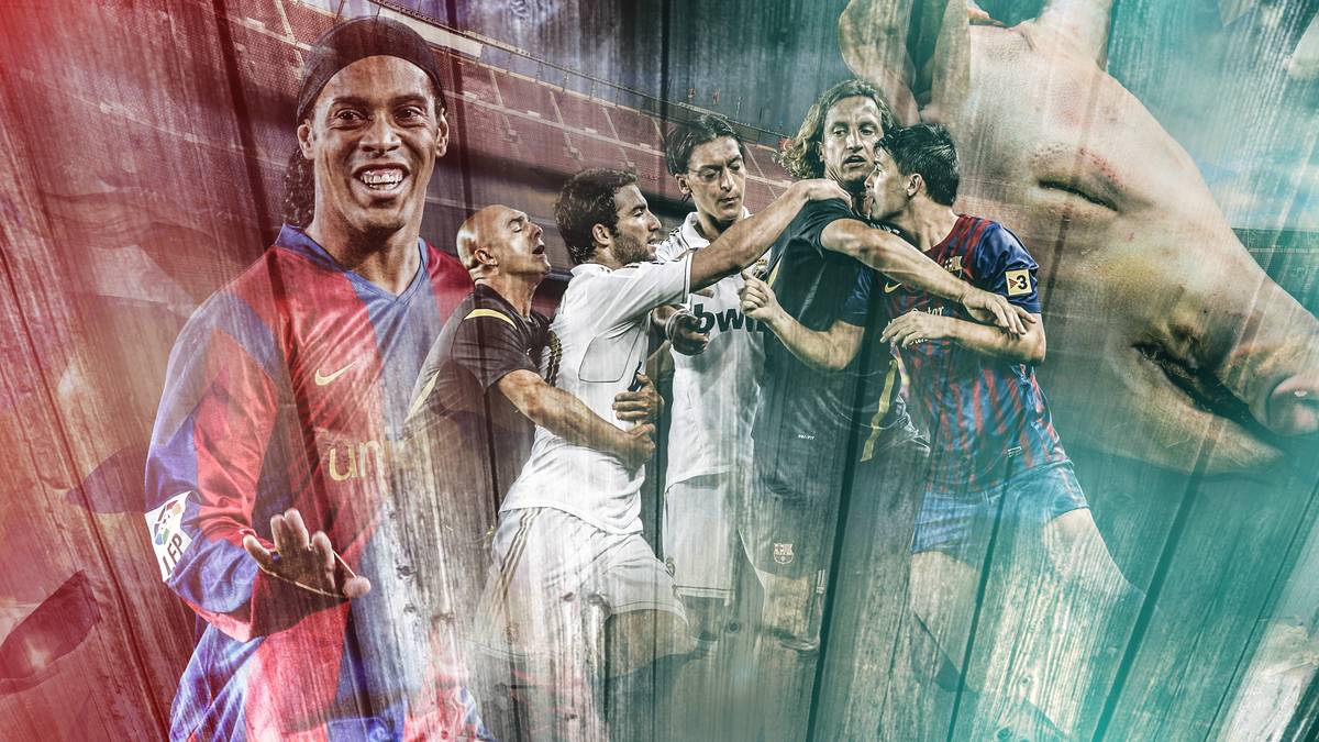 SPORT1 zeigt die Bilder der größten Duelle zwischen den beiden spanischen Weltklubs