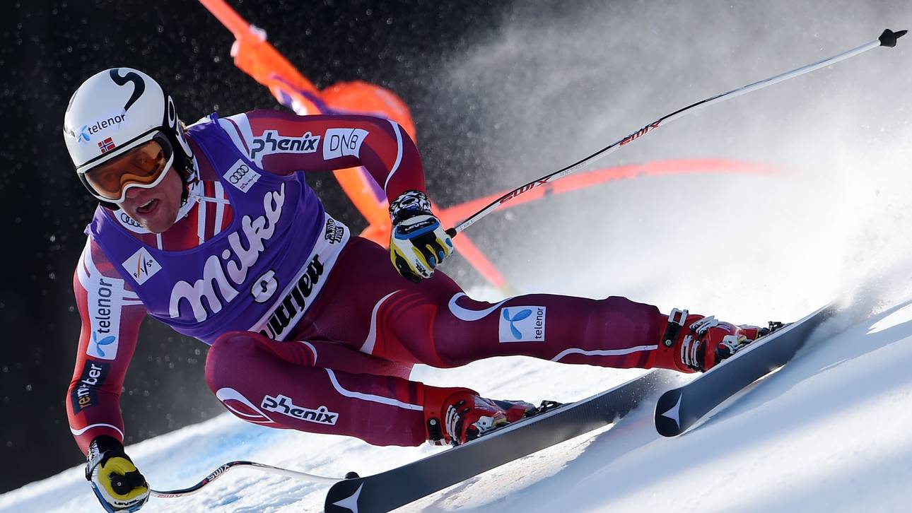 Kilde vor Gewinn des Super-G-Weltcups