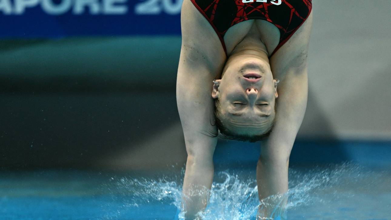 Wasserspringen: Hentschel verpasst 1-m-Finale knapp