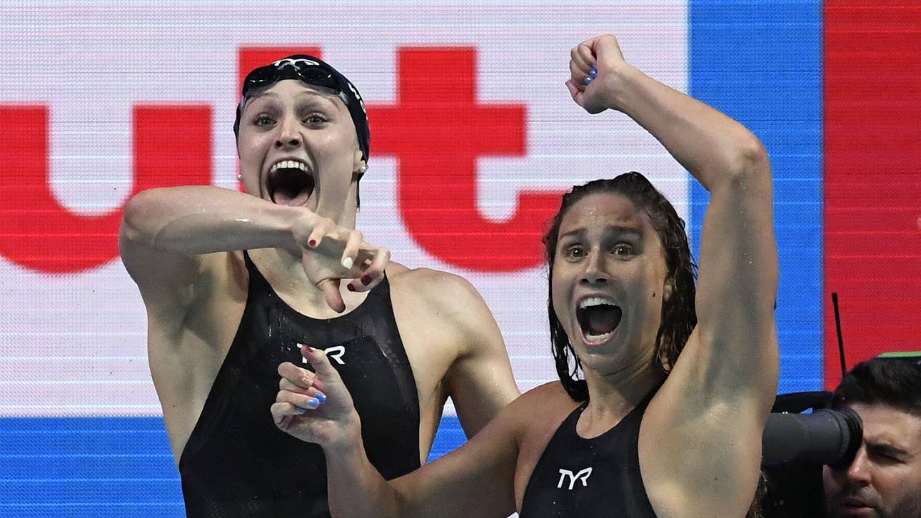 Doppeltes Gold für Ledecky