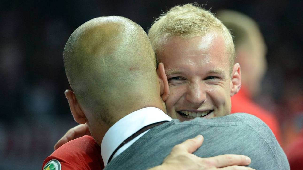 Hatten immer ein gutes Verhältnis: Sebastian Rode und Pep Guardiola 