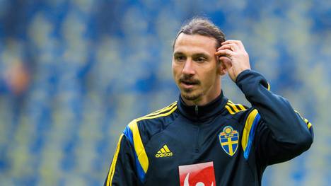 Zlatan Ibrahimovic musste gegen Russland zur Pause verletzt vom Platz