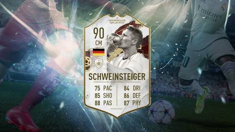 Bastian Schweinsteiger taucht in FIFA 23 als World Cup Icon Karte auf und lässt sich, mit "ein paar Coins" ergattern