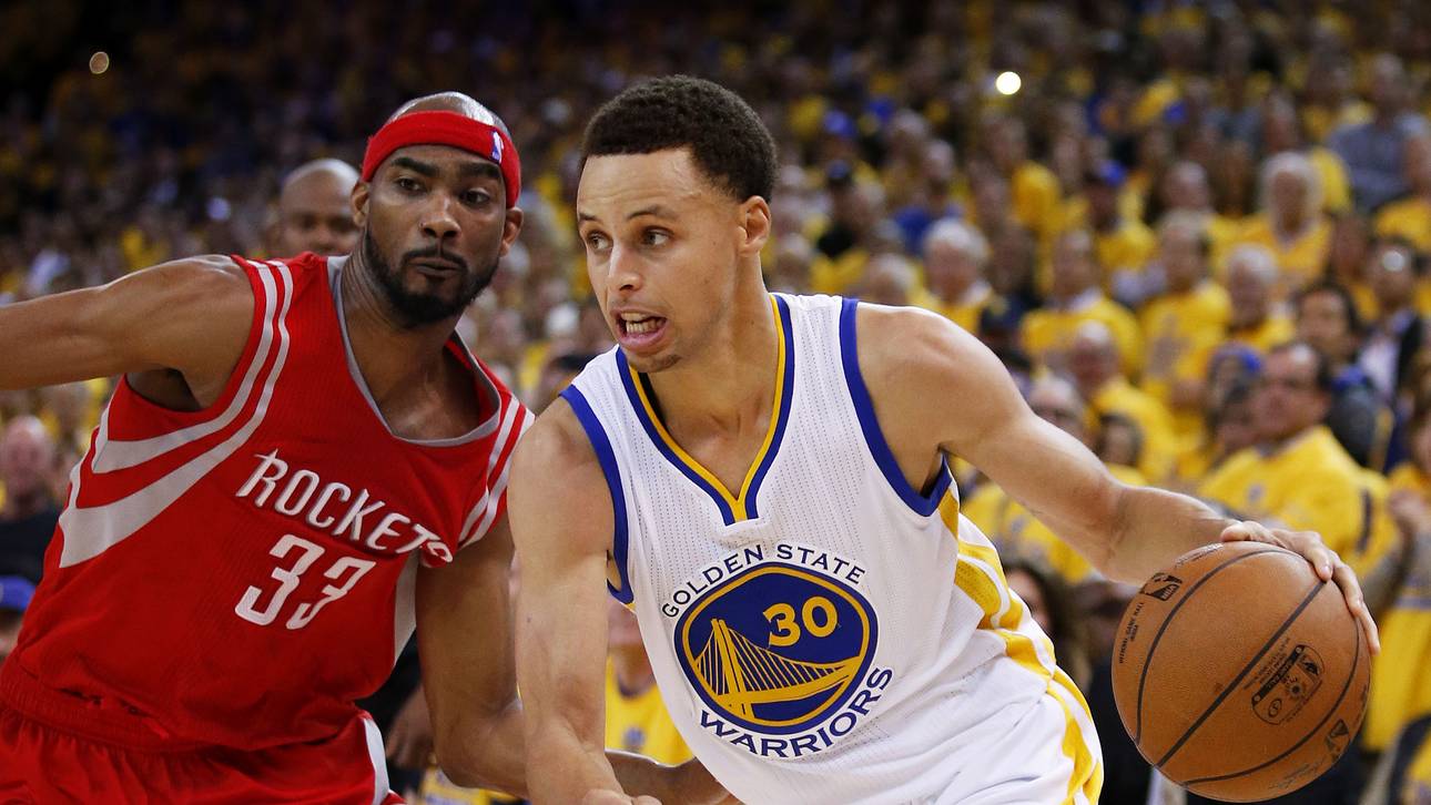 Curry bändigt Rockets in Spiel 1
