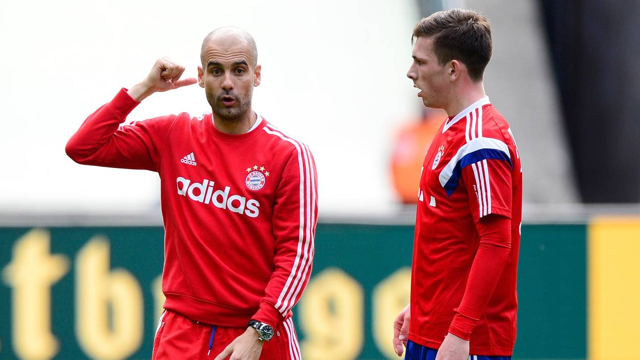 Pierre-Emile Höjbjerg (r.) machte unter Pep Guardiola einen großen Schritt in seiner Entwicklung