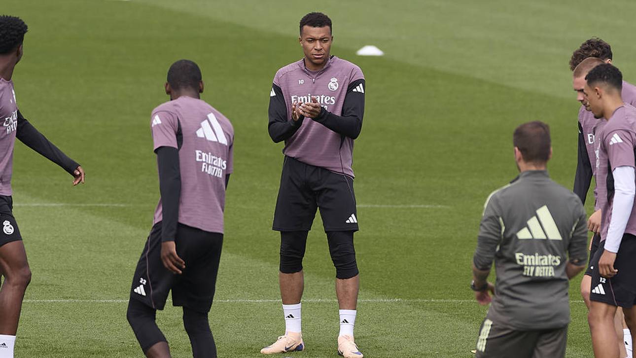Mbappé zurück im Real-Kader