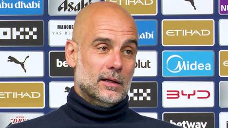 Nach dem Sieg im Topspiel gegen den FC Arsenal lobt Manchester Citys Trainer Pep Guardiola den scheidenden Kapitän Bernardo Silva. Der Coach zeigt sich extrem dankbar für die Leistungen des 31-Jährigen.