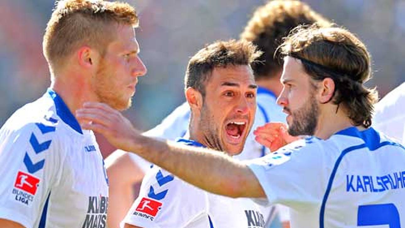 Der KSC dreht die Partie und behält die Nerven