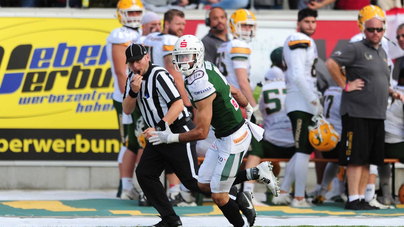 Tyler Rutenbeck glänzte beim Sieg der Schwäbisch Hall Unicorns gegen die Cologne Crocodiles