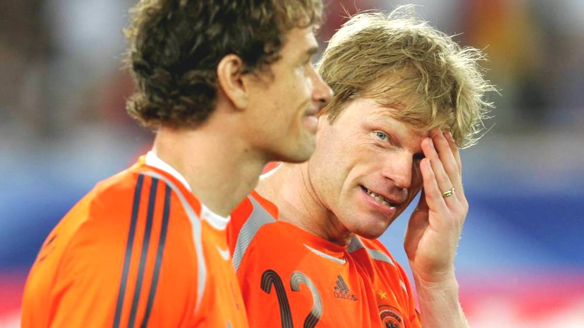Oliver Kahn und Jens Lehmann bei der WM 2006