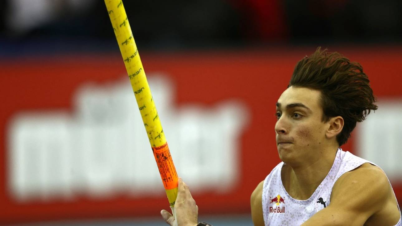 Stabhochsprung: Duplantis verbessert eigenen Weltrekord