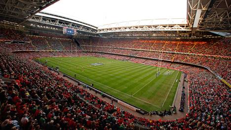Im Millennium Stadium werden oft Rugby-Partien ausgetragen