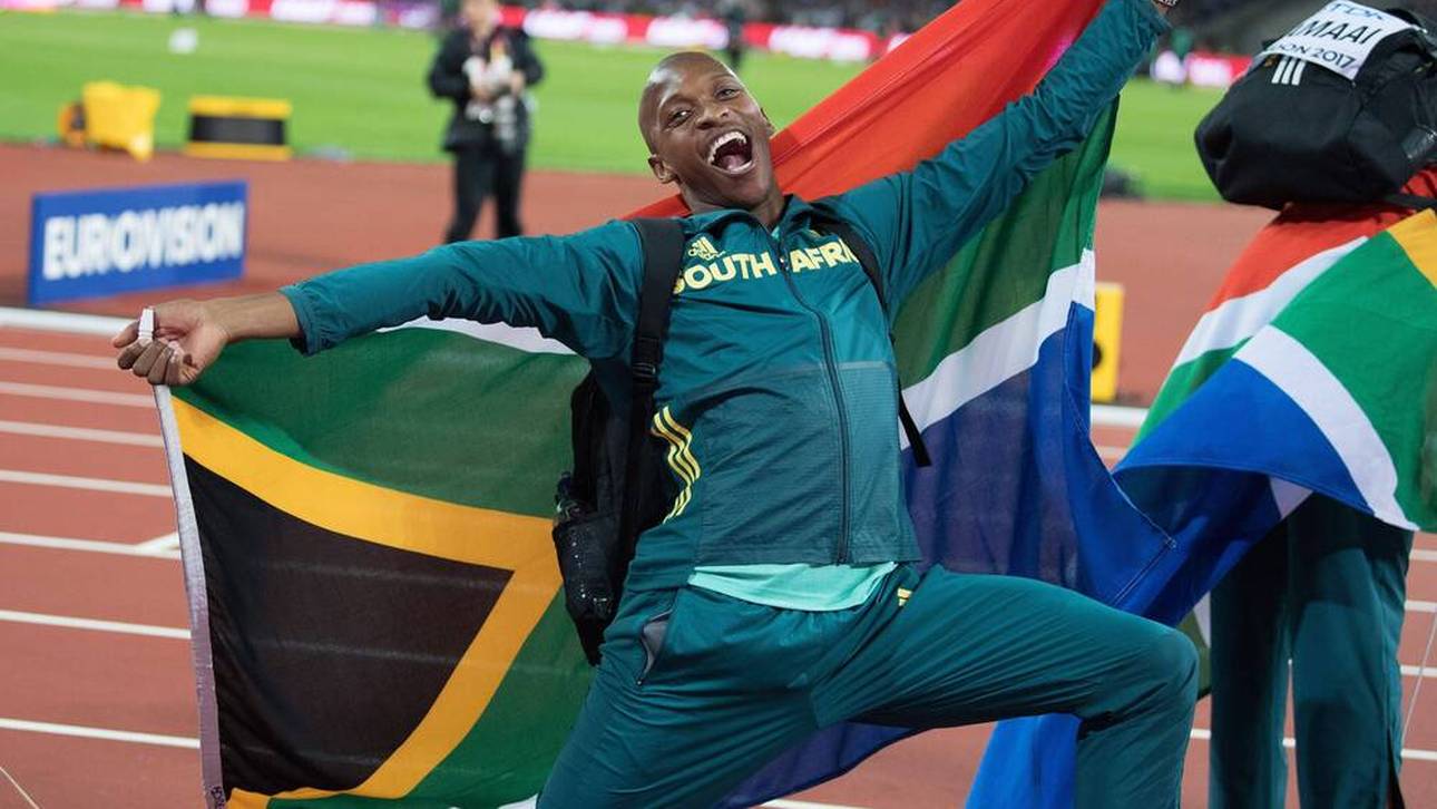 Luvo Manyonga rührte 2017 in London die Sportwelt