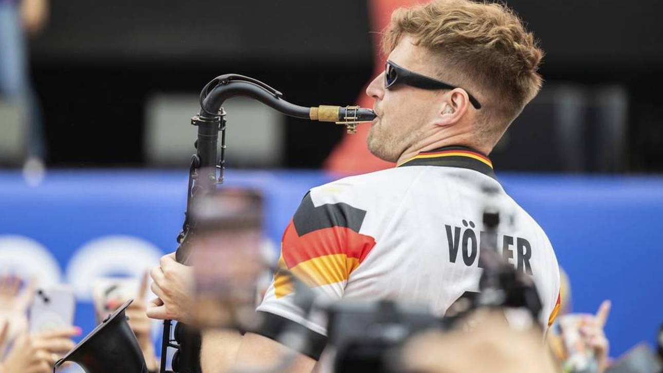 EM-Saxophonist spielt Losfee